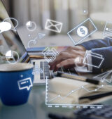 Corporate Management Strategy Solution Branding Concept Digital Marketing