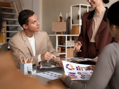 side-view-colleagues-working-as-team Professional Branding Services in Dubai