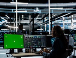 Server hub expert using AI programming language on chroma key computer firewall installation Dubai business office 2026 guide